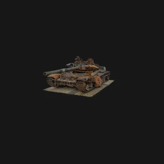 rusian tank M1989 T-72B