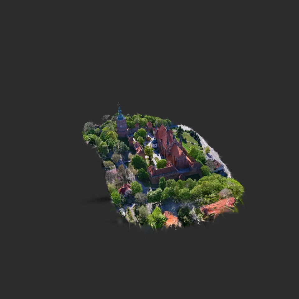 Poland Frombork Cathedral Hill