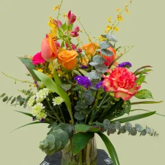 Flowers in a vase