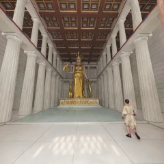 Acropolis Parthenon (Synthetic scene)