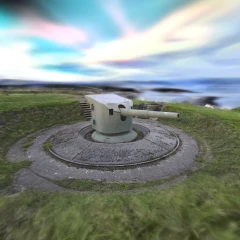Artillery gun