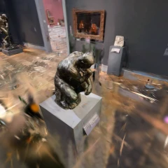 Le Penseur at the Met