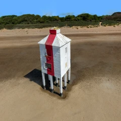 Burnham-on-Sea Low Lighthouse (Walkable Splat)