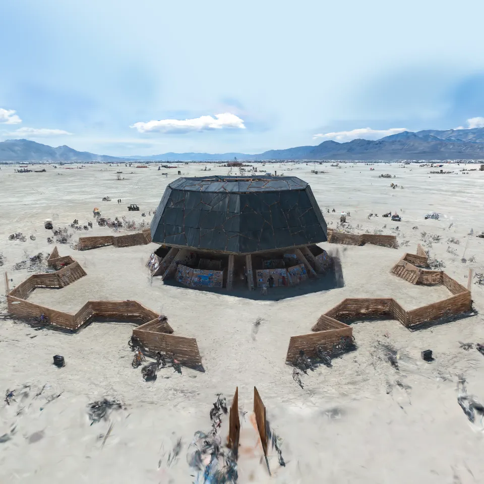 Burning Man Temple 2025