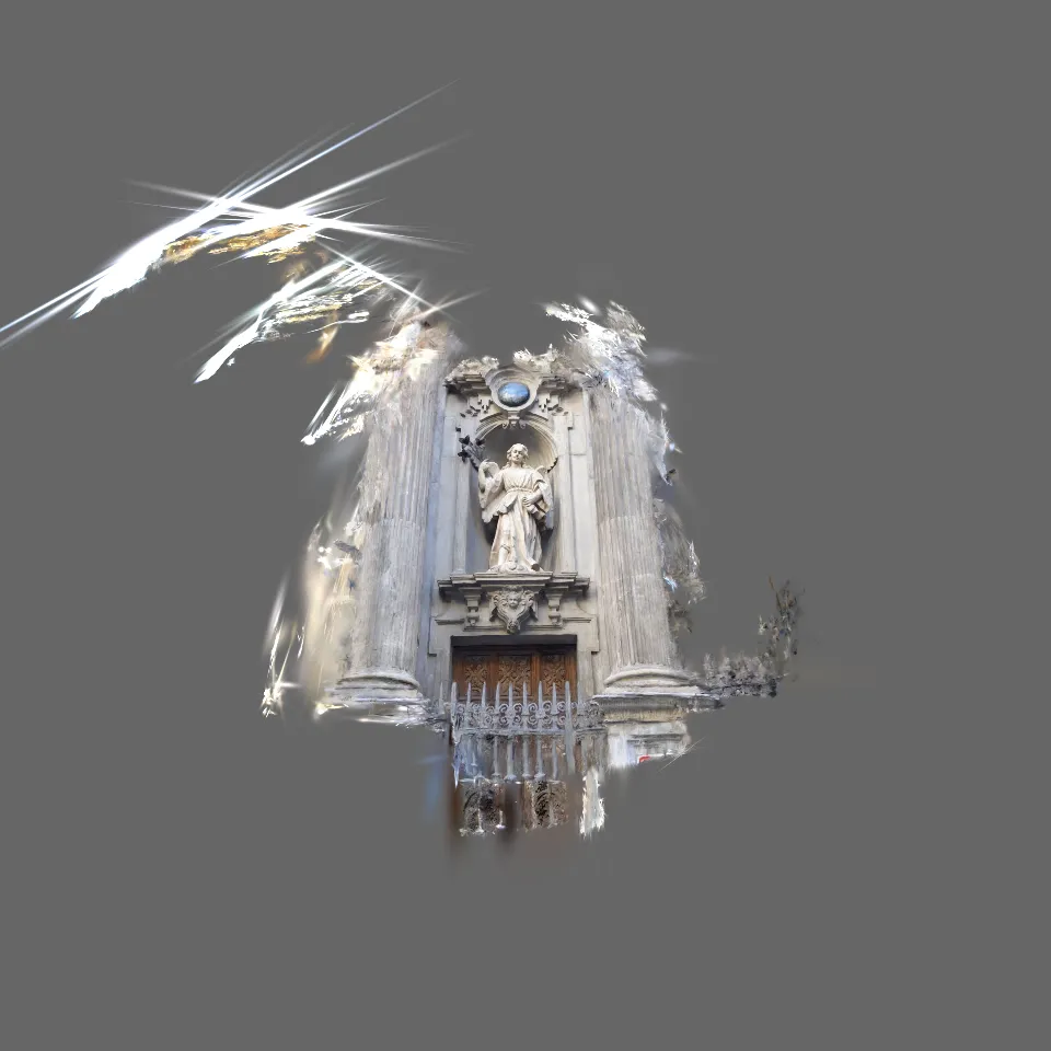 Door statue of Basílica de San Juan de Dios, Granada