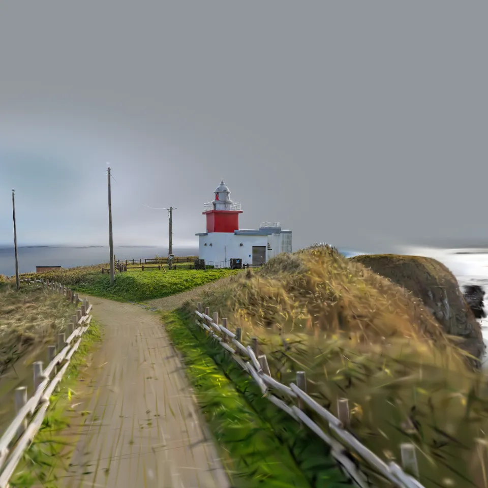 Hanasaki Lighthouse and Stone Wheel, Nemuro