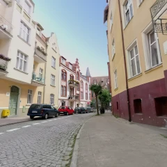Czyżewskiego Street in Sopot, Poland