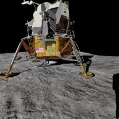 Apollo Moon Lander- Lumen Reflections