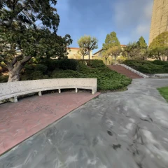 Bench Below the Campanile - UC Berkeley