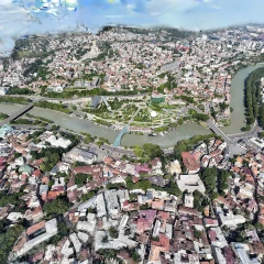 Georgia, Tbilisi, Rikhis Park