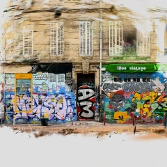 URBAN ART - MARSEILLE - Fripes2Mars