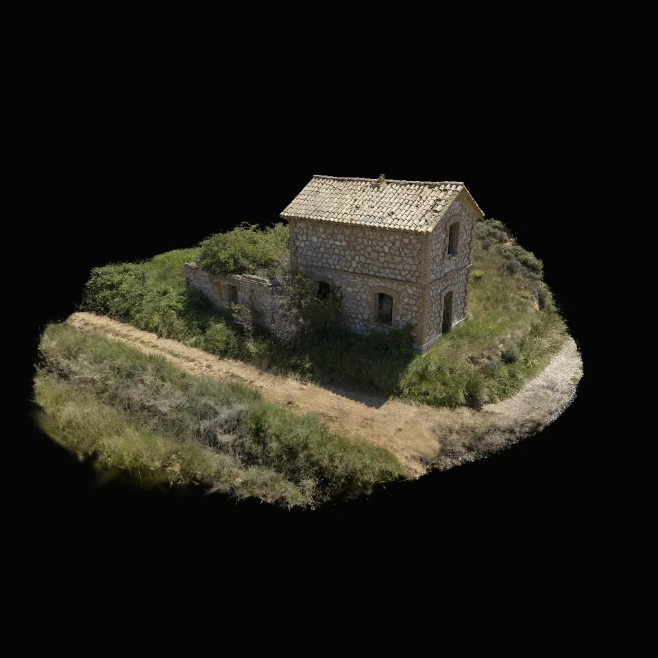 Edificio ferroviario encinar Segura de Baños