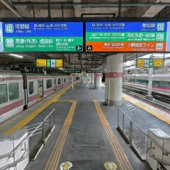 上野駅ホーム09-10