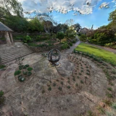Sundial at Royal Botanic Gardens