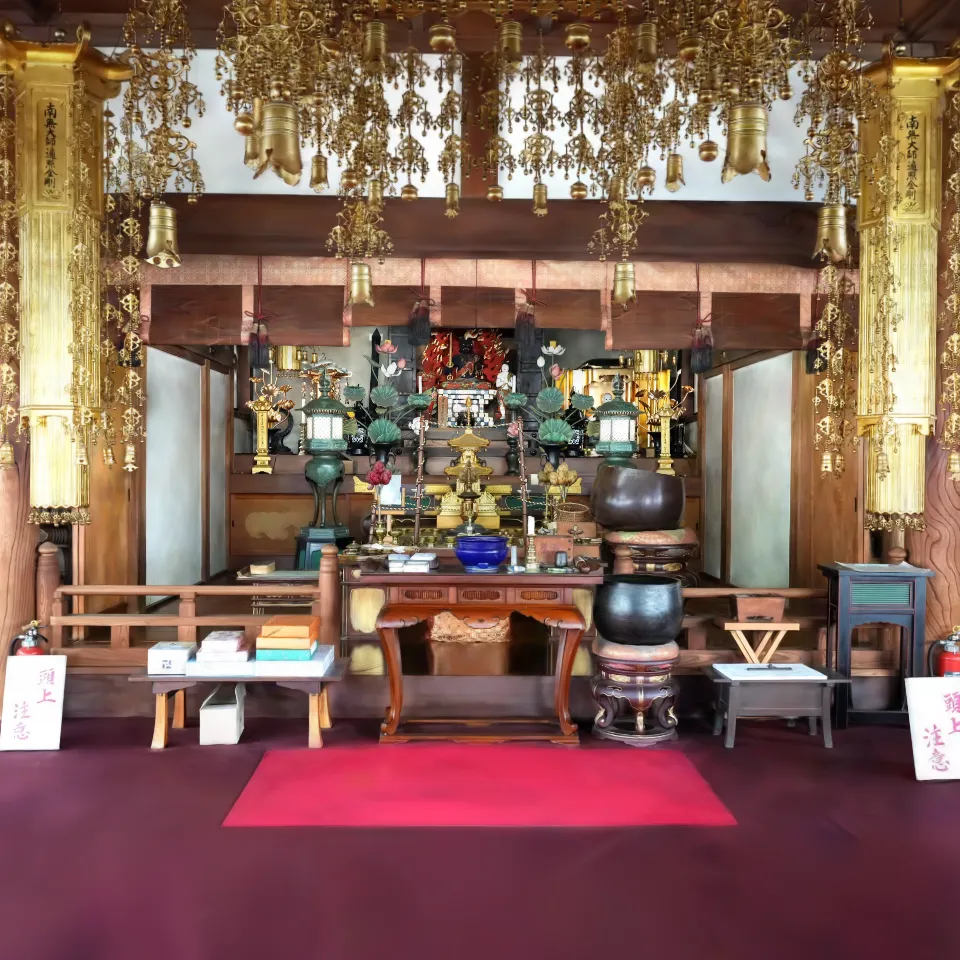 A Japanese temple in Kamakura, Japan.