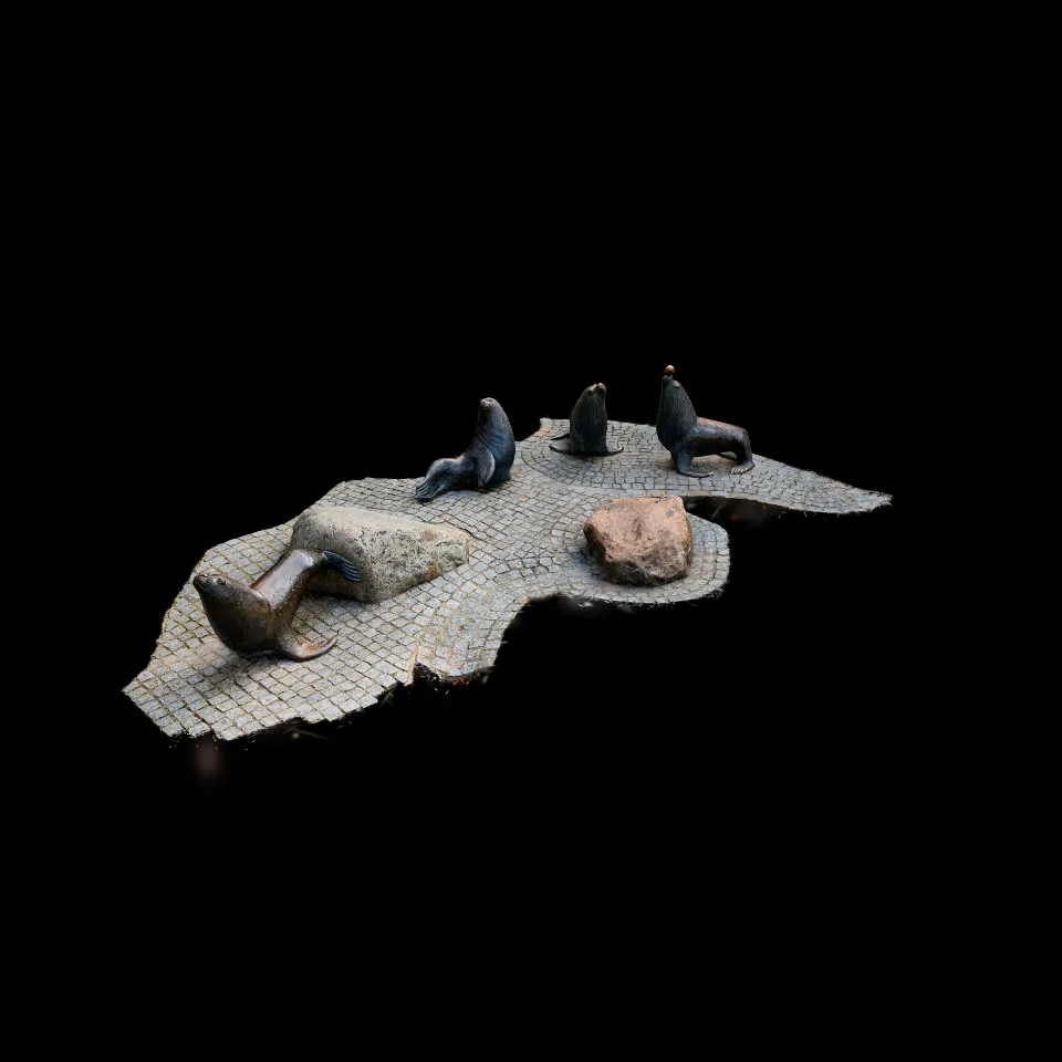 Bronze sea lions - Hansa Park