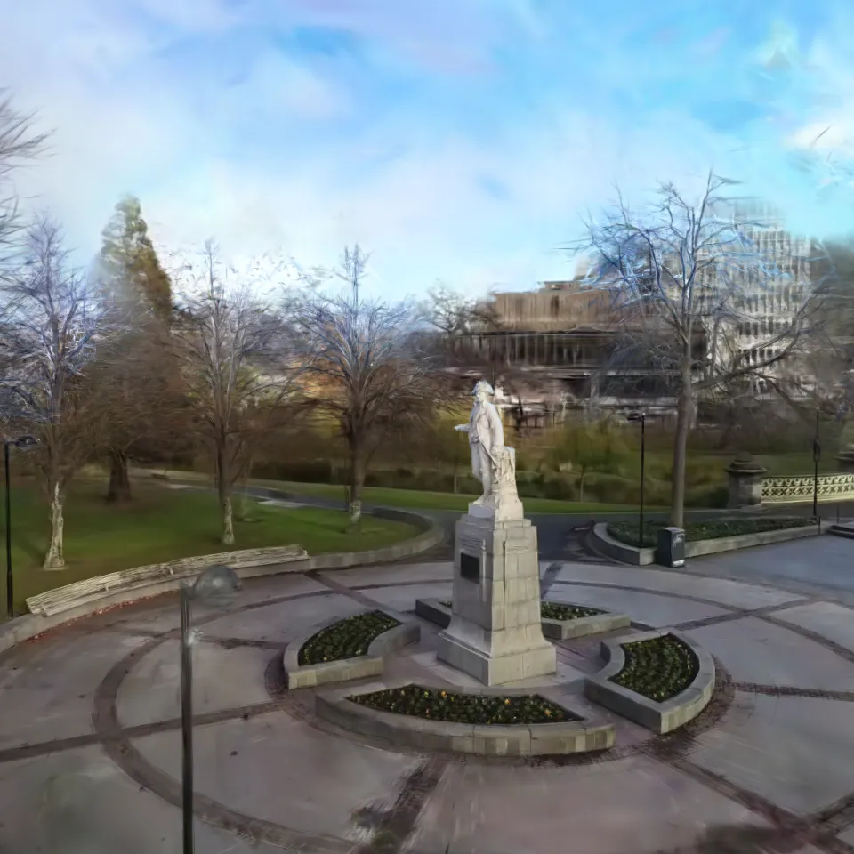 Captain Cook Statue, Christchurch NZ