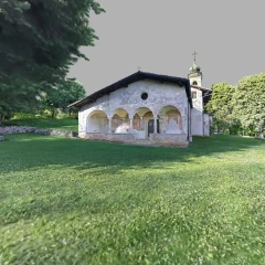 Casnigo - Bergamo Santuario Trinità.  XV - XVI secolo