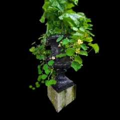 Green vase