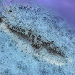 Corsair Planewreck - Midway Island from Open Heritage 3D