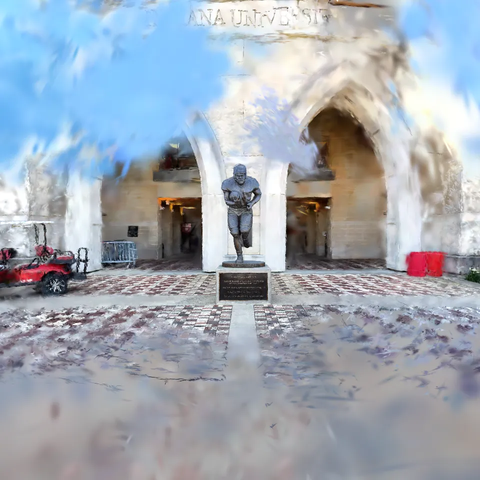 George Taliaferro Bronze Statue