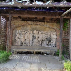 Stone Frieze of Queen Elizabeth & Her Ministers