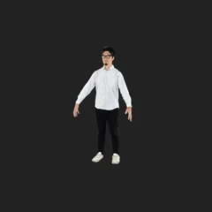 Full body 3D scan system - iris 3D Gaussian splatting sample13 [2M splats]