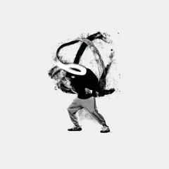 Fullbody 3Dscan iris - 3D Gaussian splatting slow shutter sample8