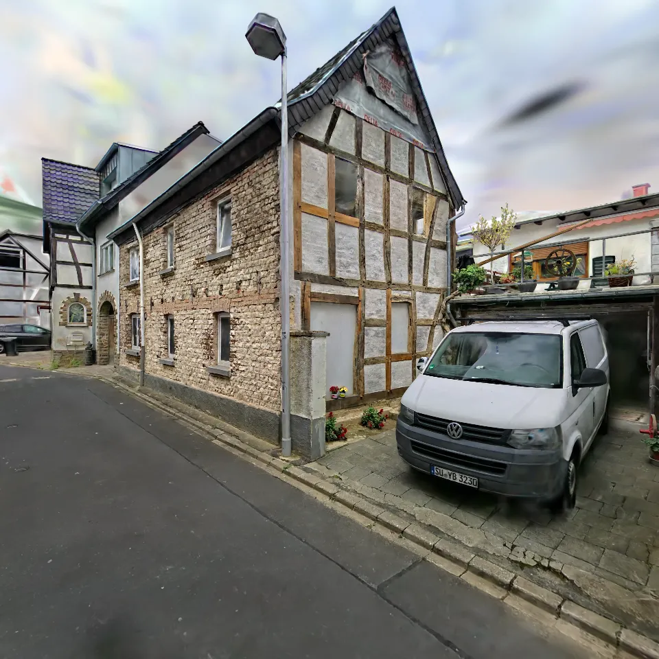 Fachwerk Sanierung Baustelle