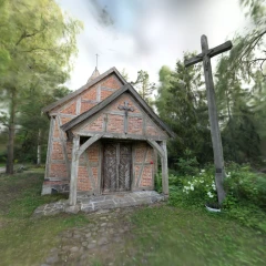 Small Church in Forest
