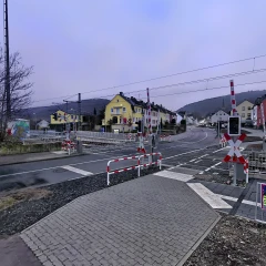 Bahnübergang Trier - XGRIDS PortalCam