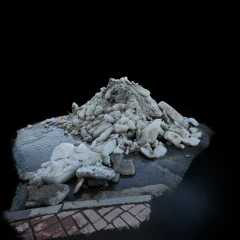 Pile of ice