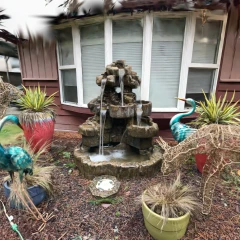 Front Yard Fountain Scene - East Renton Highlands, WA