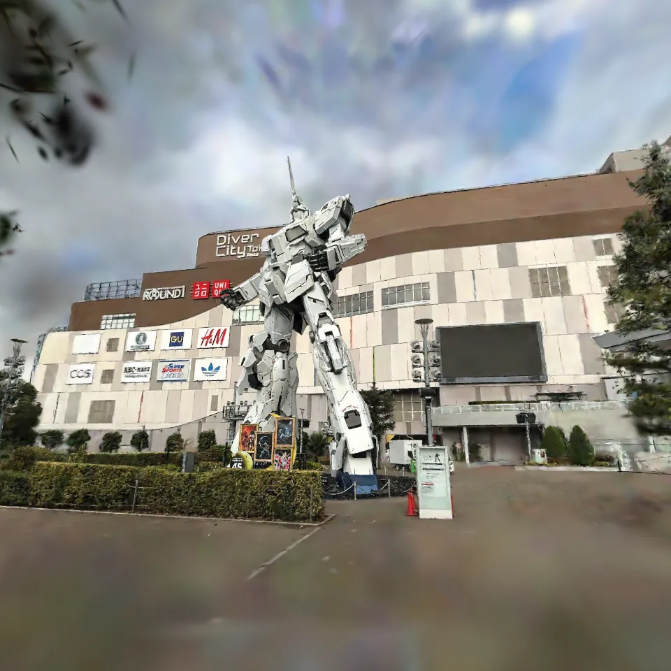 ユニコーンガンダム(曇天)