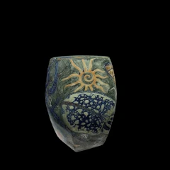 Painted ceramic（Generated by Aholo)