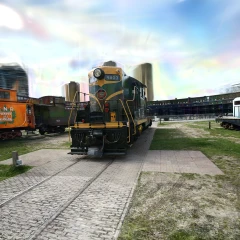 Toronto - RoundHouse Train Yard