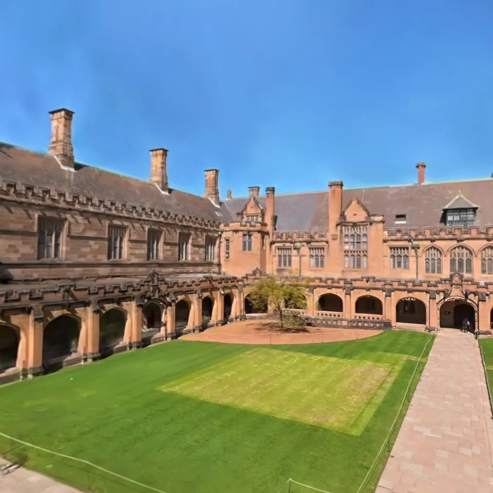 Sydney University Quadrangle Inside