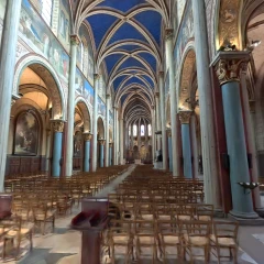 A Church in Paris, France - Saint-Germain-des-Prés