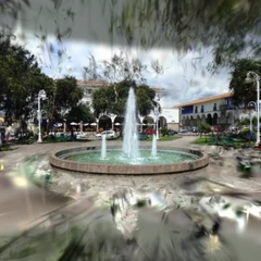 Perú Cusco Plaza Regocijo