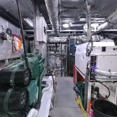 Engine room of Croatian cruise boat (XGRIDS PortalCam)
