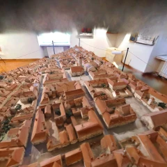 The model of Gradec at the Zagreb City Museum