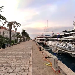 Port of Hvar, Croatia (XGRIDS PortalCam)