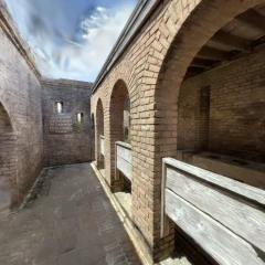 Fort Gaines Dauphin Island Alabama - Latrine