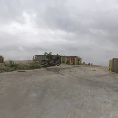 Dilapidated Parking Lot