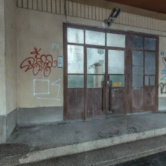 Skopje Apartment Building Entrance