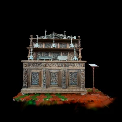 Intricately Carved Wooden Altarpiece | Lidzbark Castle