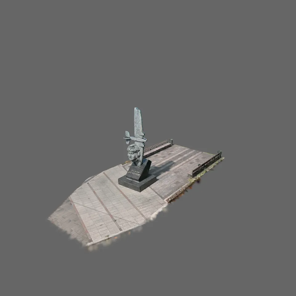 Monument to Pilot M.S. Babushkin