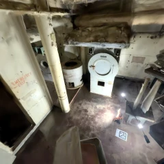 SS United States Laundry on D Deck
