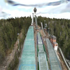 Puijo tower in Finland