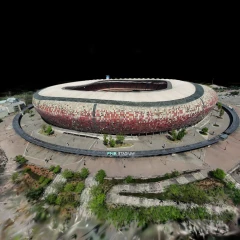 Soccer City hosted the 2010 FIFA World Cup Final in South Africa